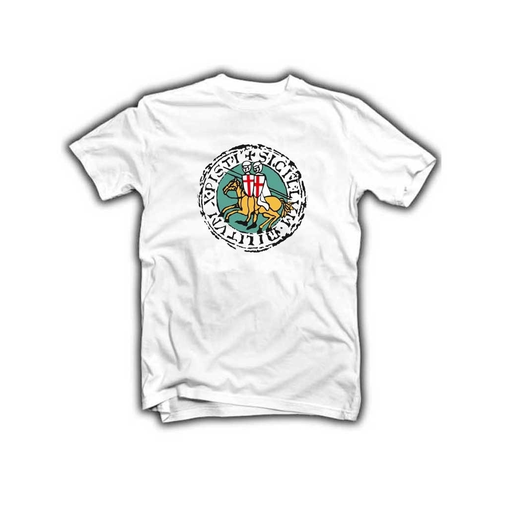Camiseta antiguo sello templario