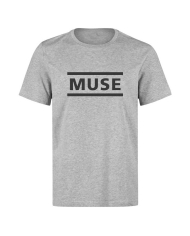 Camiseta gris Muse Logo Camiseta gris Muse Logo