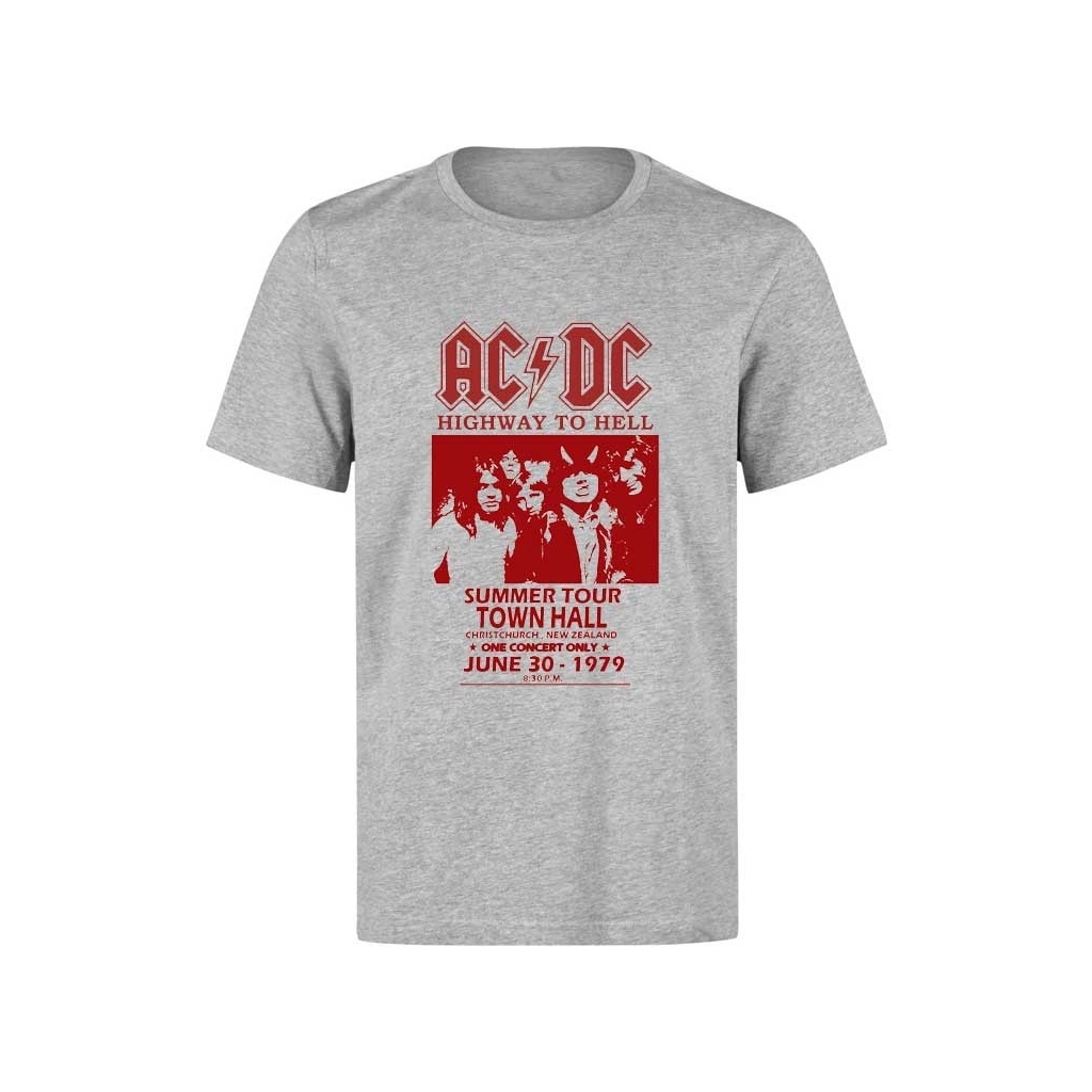 Camiseta gris AC DC gira 79