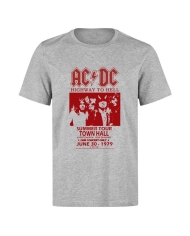 Camiseta gris AC DC gira 79