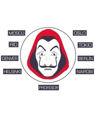 Camiseta mujer La Casa de Papel