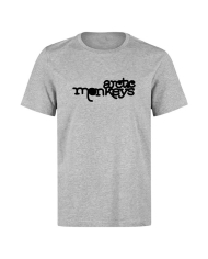 Camiseta Arctic Monkeys gris letrero