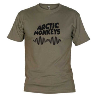 Camiseta Arctic Monkeys kaki AM