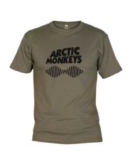 Camiseta Arctic Monkeys kaki AM Camiseta Arctic Monkeys kaki AM
