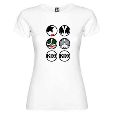 Camiseta Kiss logos