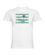 Camiseta el nido a rayas (verde) Camiseta el nido a rayas (verde)