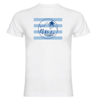 Camiseta el nido a rayas (azul) Camiseta el nido a rayas (azul)