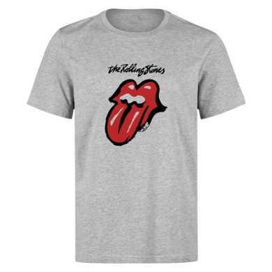Camiseta Rolling Stones gris