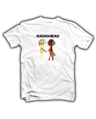 Camiseta Radiohead blanca Ok