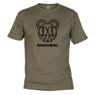Camiseta Radiohead Kaki Logo