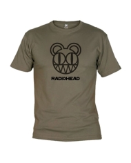 Camiseta Radiohead Kaki Logo