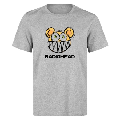 Camiseta Radiohead gris Logo