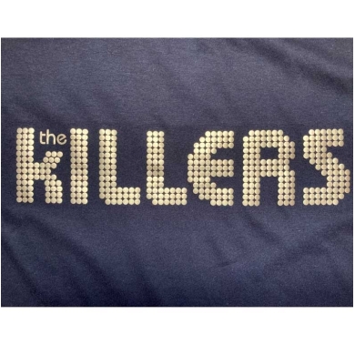 Camiseta mujer negra The killers Logo