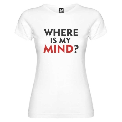 Camiseta mujer Pixies Where is my mind