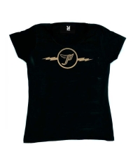 Camiseta mujer Pixies negra