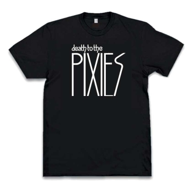 Camiseta Negra Pixies death to the