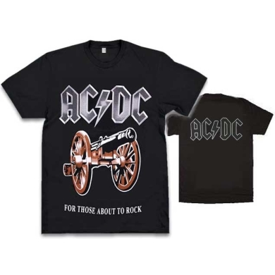 Camiseta AC DC For those about to Rock
