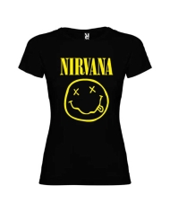 Camiseta mujer Nirvana