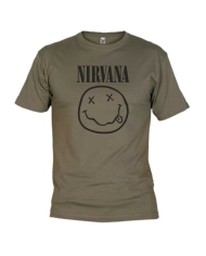 Camiseta Kaki Nirvana