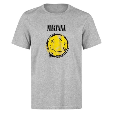 Camiseta gris Nirvana