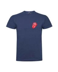 Camiseta Rolling Stones Azul
