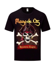 Camiseta Mago de Oz bandera Negra Camiseta Mago de Oz bandera Negra