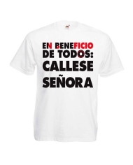 Camiseta Siniestro callese señora