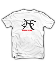 Camiseta mujer Heroes de Leyenda blanca