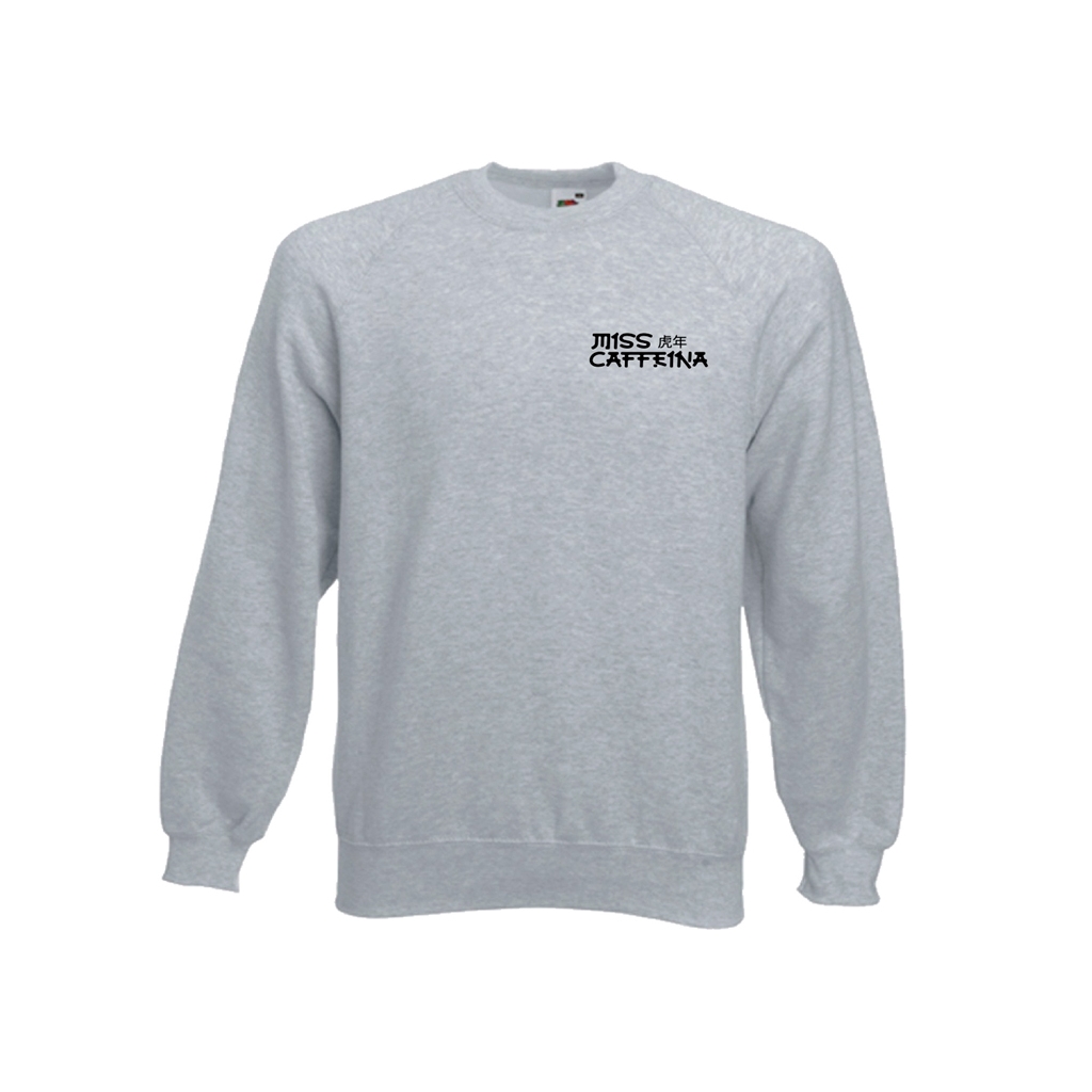 Sudarera gris Miss Caffeina