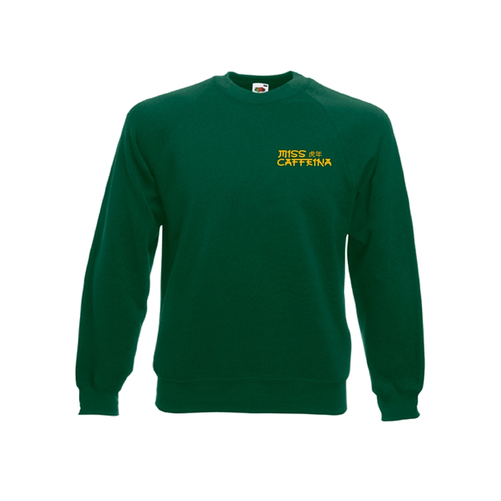 Sudarera verde Miss Caffeina