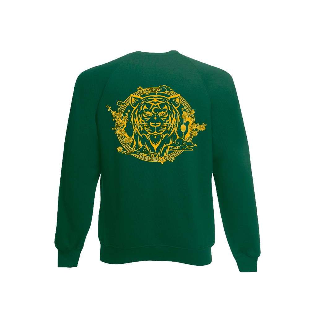 Sudarera verde Miss Caffeina