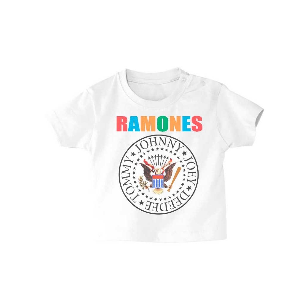 A nueve tenis Regan Camiseta niño Ramones Logo