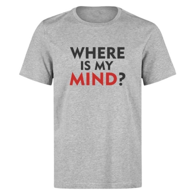 camisetas pixies Where is my mind?