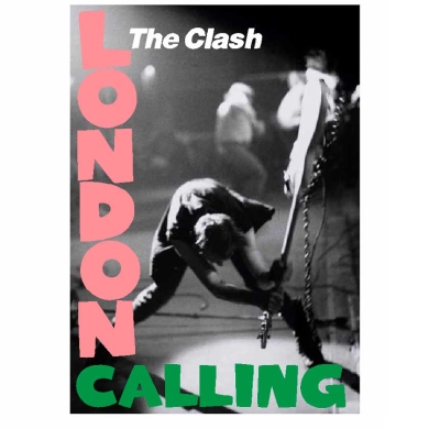 Camiseta The Clash London Calling blanca
