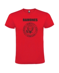 Camiseta Ramones Roja