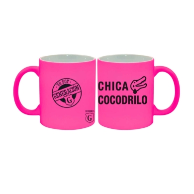 Taza Hombres G chica cocodrilo