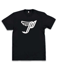 Camiseta mujer Negra Pixies logo blanco