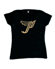 Camiseta Negra Pixies logo am