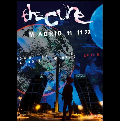 Camiseta The Cure Madrid 2022