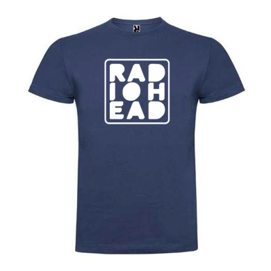 Camiseta Radiohead azul