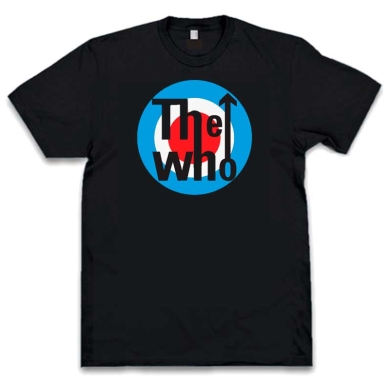 Camiseta The who negra