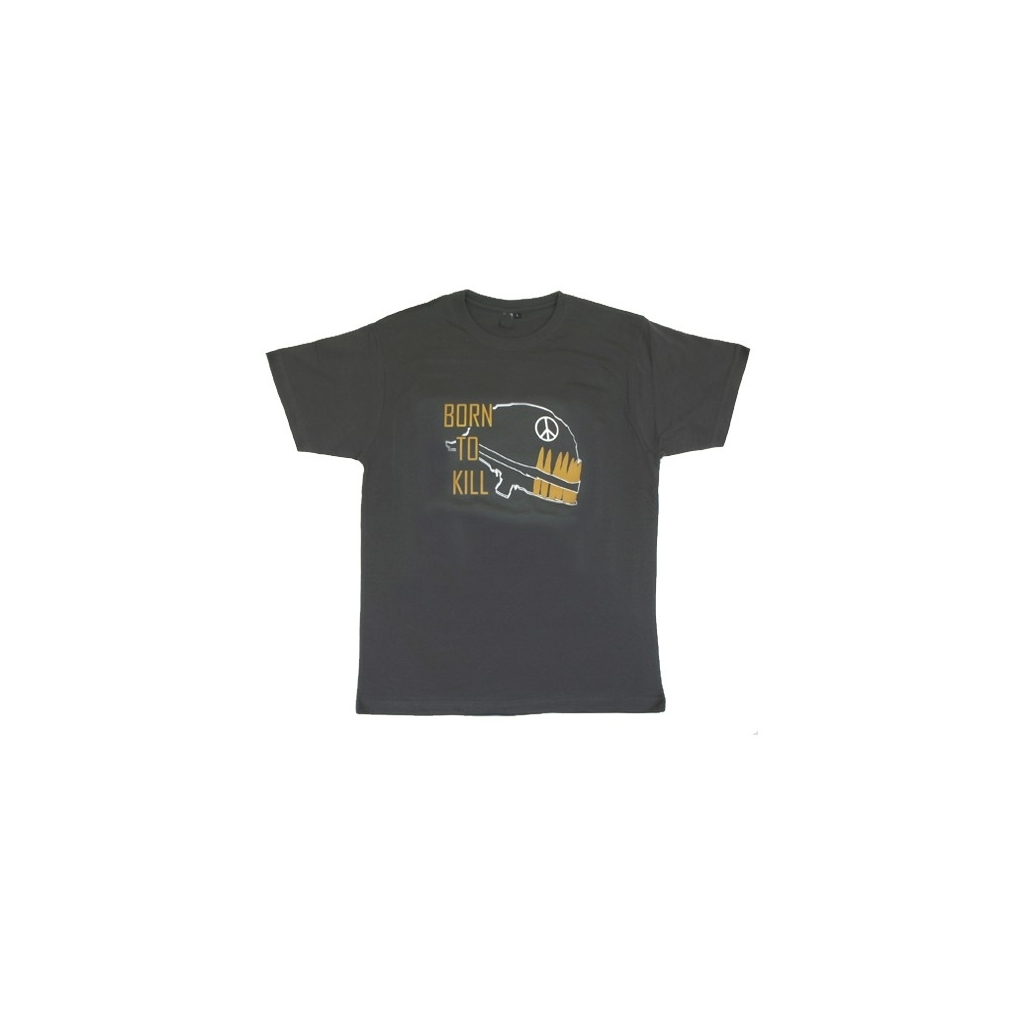 Camiseta Cine Born to kill Gris