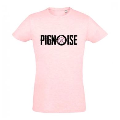 Camiseta Pignoise mujer Logo Rosa