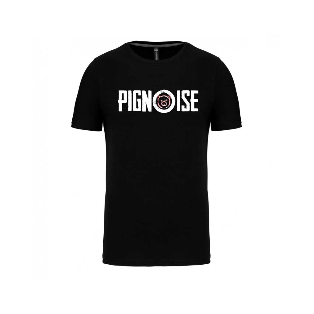 Camiseta Pignoise logo negra