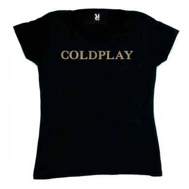 Camiseta mujer Coldplay