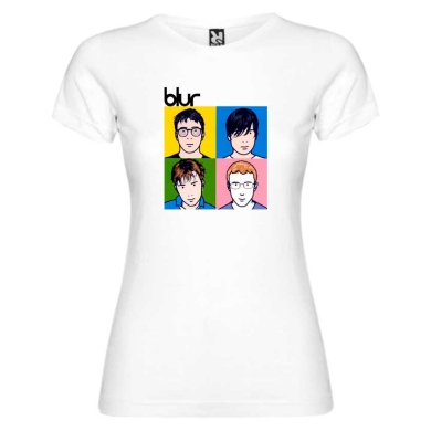 Camiseta mujer Blur portada