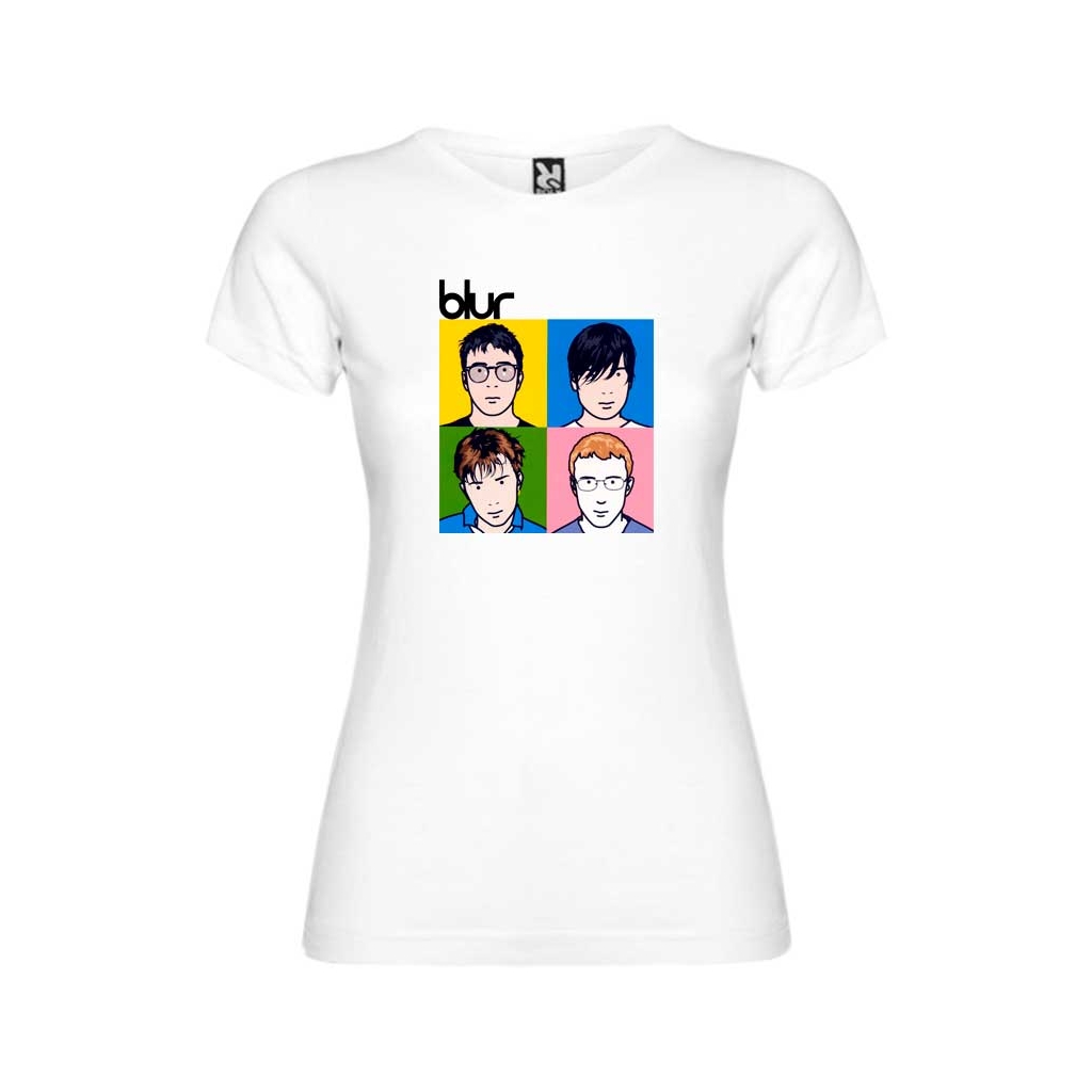 Camiseta mujer Blur portada