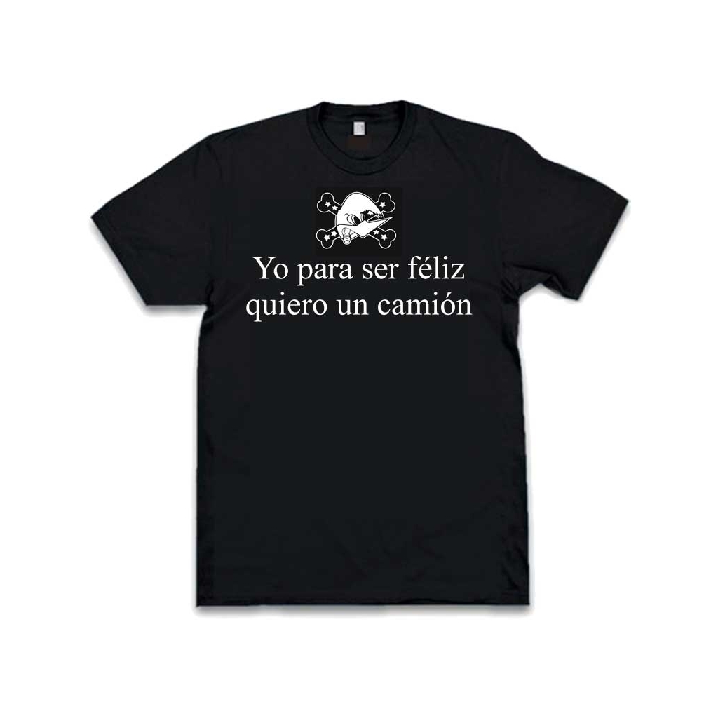 Camiseta quiero un camión