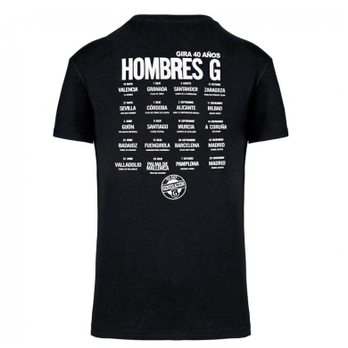 Camiseta Hombres G Gira 40 años