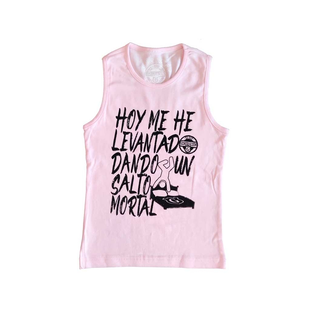 Camiseta Tirantes Hombres G salto mortal